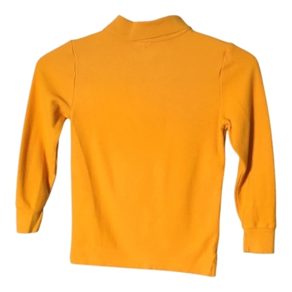 Janie and Jack Disney Mickey Mouse‎ Polo Long Sleeve Golden Glow Size 5 - Picture 2 of 6